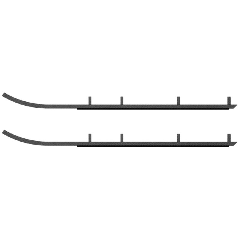 Arctic Cat - 4inch Carbide Wearbars (Pair) - 4-Bolt Steel Ski - 0638-399