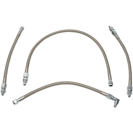 DRAG SPECIALTIES - L92-99 SOFTAIL OIL LINE KIT (4LINES) - 606002