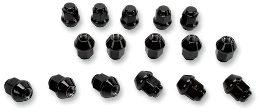 ITP - 10MM BLACK LUG NUT 60DEG TAPERED (16) - BLUG11BX
