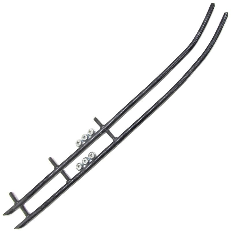 Arctic Cat - Hardweld Wearbars (Pair) - AWS 3-Bolt Steel Skis - 1639-784