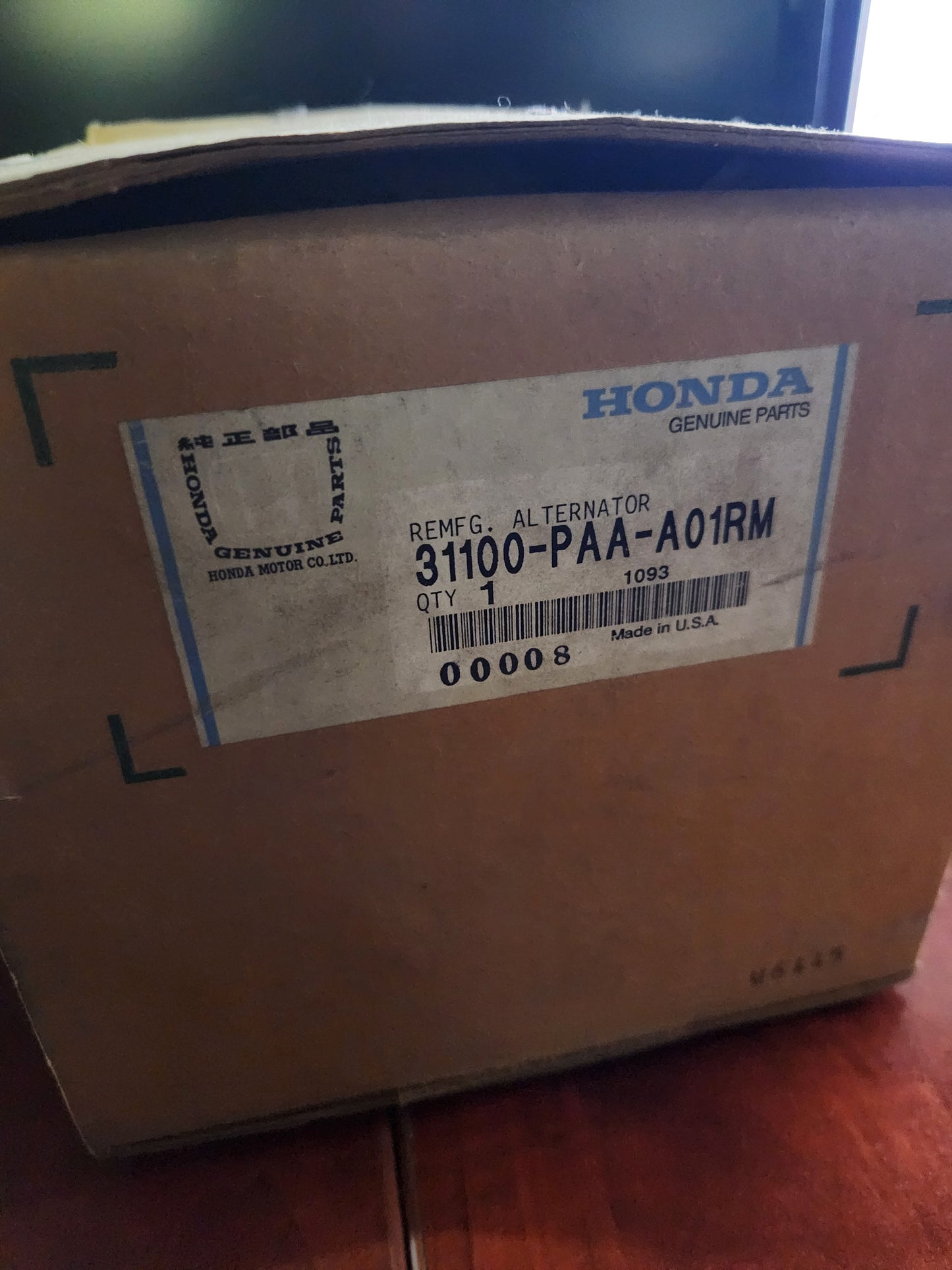 HONDA - ALTERNATOR ASSEMBLY - 31100-PAA-A01RM