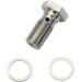 RUSSELL - 7/16-24 SINGLE BANJO BOLT CHROME - R40515