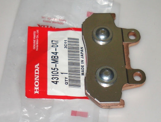 HONDA - PAD REAR - 43105-MB4-017