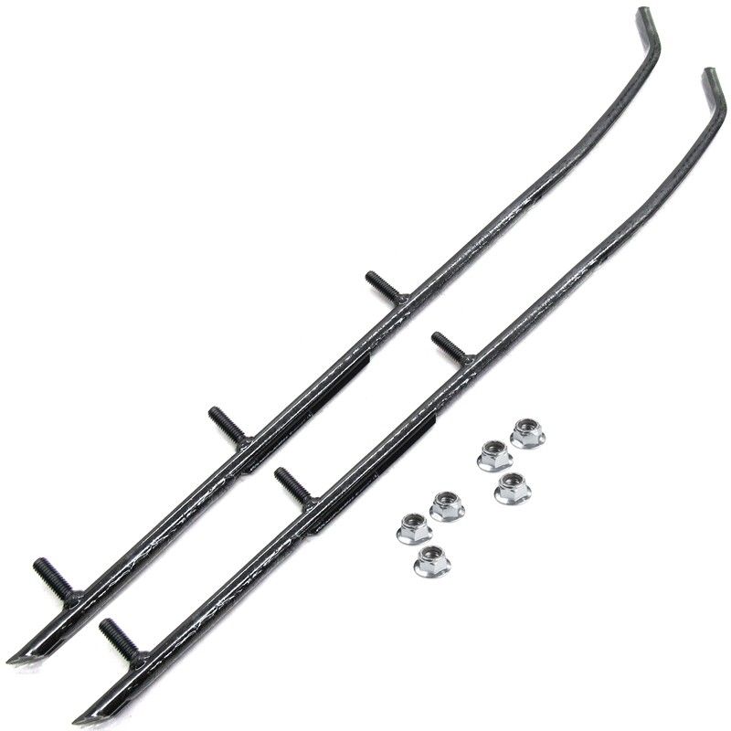 Arctic Cat - 4inch Carbide Wearbars (Pair) - 1991-1999 3-Bolt Steel Ski - 4639-013