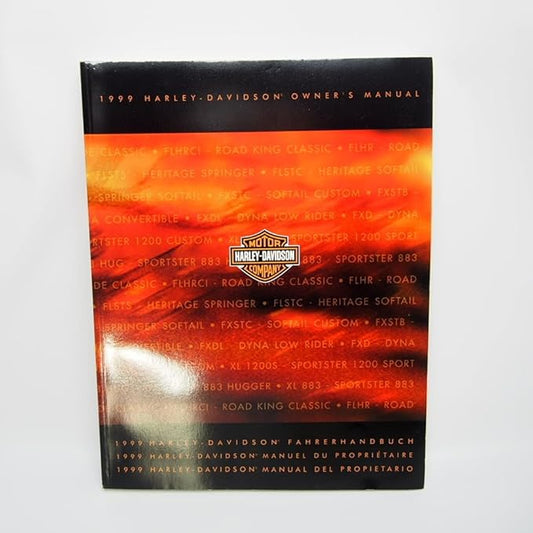 HARLEY-DAVIDSON - OWNER'S MANUAL - 99463-99A