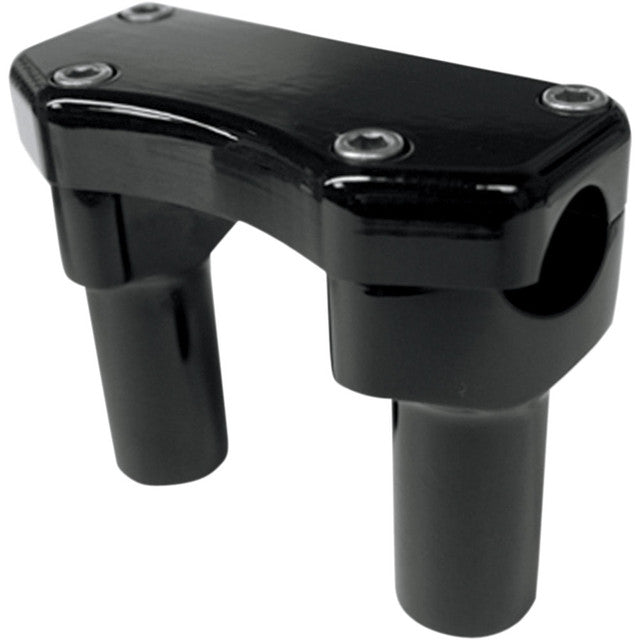 DRAG SPECIALTIES - RISER BUFF W/CLAMP 3" - BLK - 0602-0587