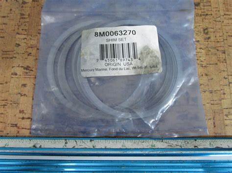 Mercury-Mercruiser - SHIM SET - 15-8M0063270