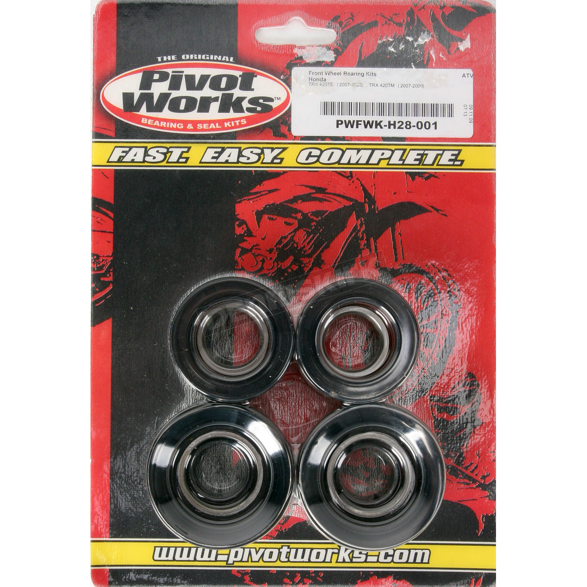 PIVOT WORKS - HONDA FRONT WHEEL BEARING KIT - PWFWK-H28-001