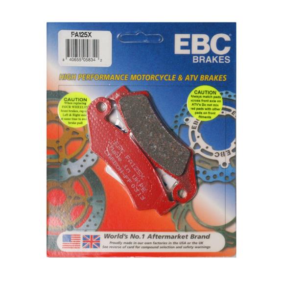 EBC - X Series Moto-X Brake Pads - FA125X