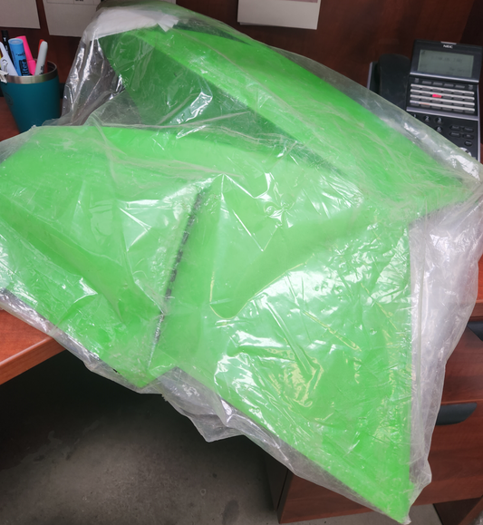 ARCTIC CAT -PANEL, SIDE - W/O DECALS - LEFT - GREEN - 4718-577