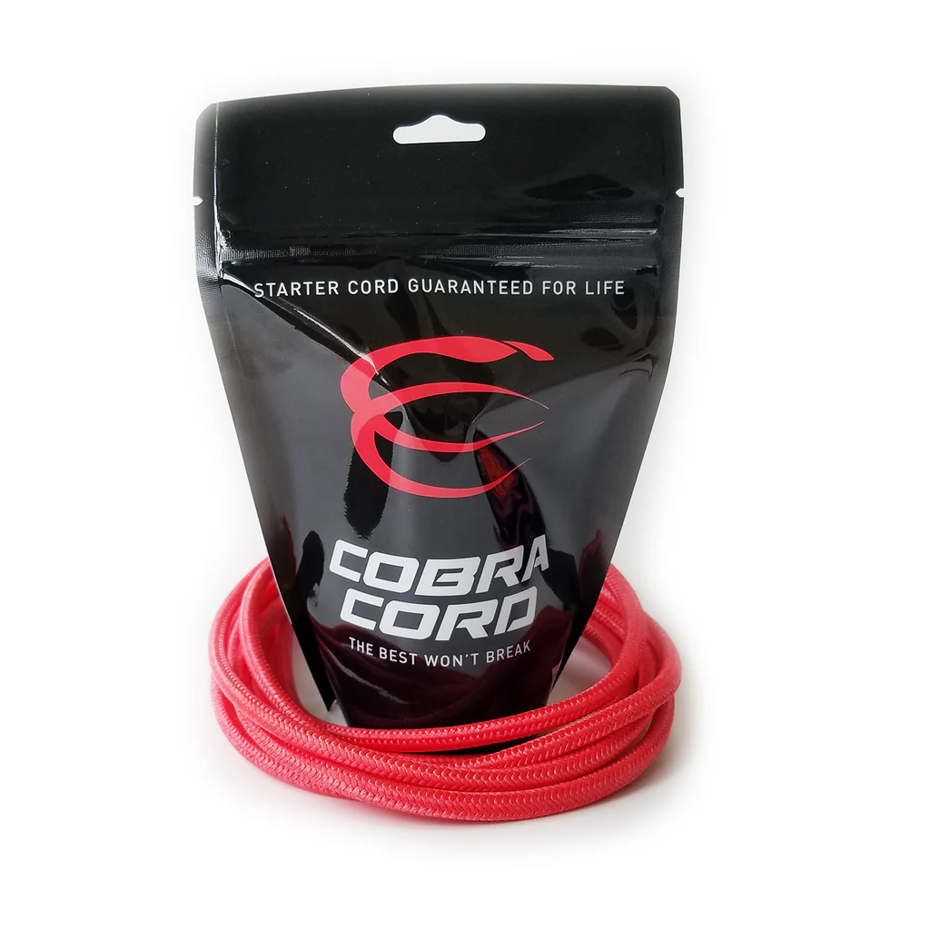 COBRA - SNOWMOBILE PULL CORD - RED - COBRA-CORD-RED