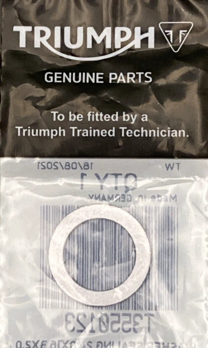 TRIUMPH - WASHER, SEALING, 24.0X16.3X2.0 - T3550123