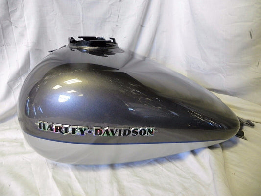 HARLEY-DAVIDSON - FLHTK GAS TANK - CHARCOAL / SILVER - 61000015