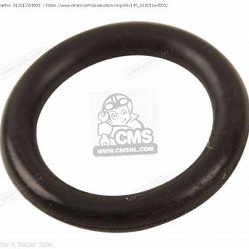 Honda OEM 91301-ZW4-003 O-ring 6 9X1 45 genuine replacement part