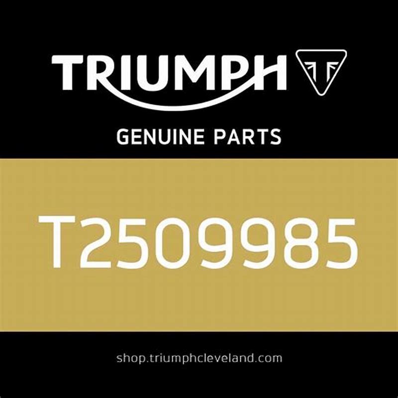 Triumph OEM T2509985 Switchcube, LH, genuine replacement part