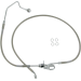 DRAG SPECIALTIES - 07 FXST/C/B REAR BRAKE LINE KIT - 640225