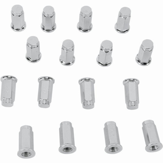 MOTOVAN - ATV/UTV Chrome Lug Nuts - 111-CLUG10