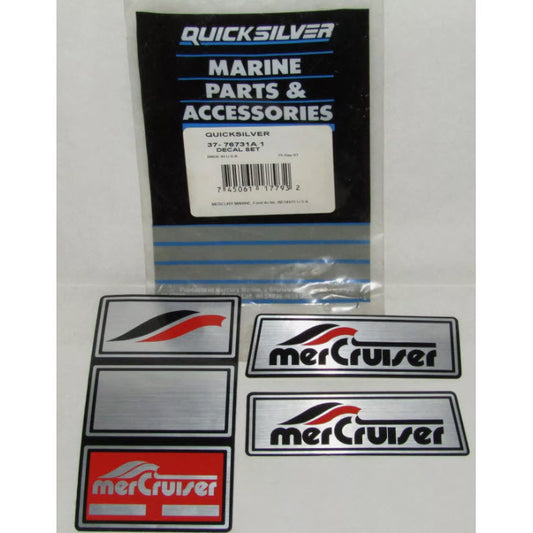 Mercury / Quicksilver - DECAL SET - 37-76731A 1