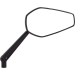 ARLEN NESS - MIRROR MINI STOCKER - BLK - 13-156