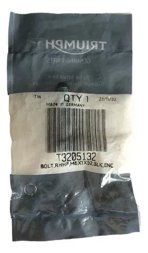TRIUMPH - Bolt RHHF M6 x 32 Blk Enc - T3205132