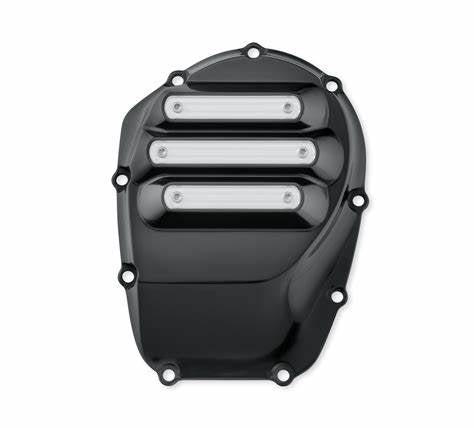HARLEY-DAVIDSON - Dominion Cam Cover - Gloss Black with Highlighted Slots - 25700722
