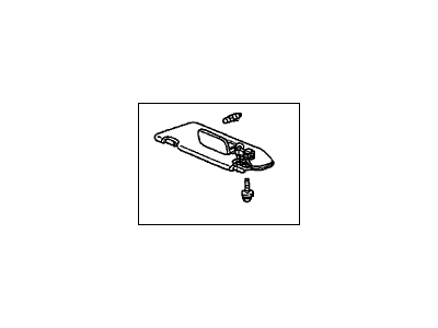 HONDA - Cap, Reclining Lever *YR203L* (Saddle) - 81328-S3V-A11ZB