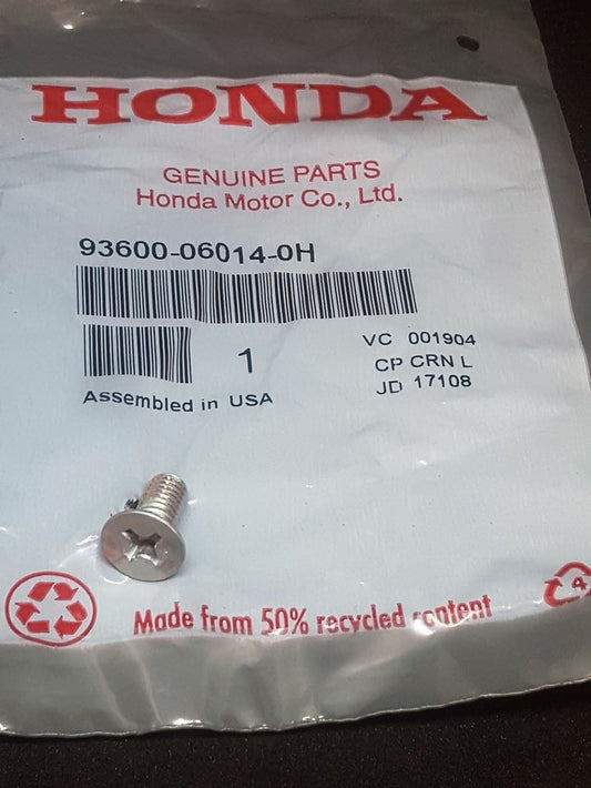 HONDA - SCREW, FLAT, 6X14 - 93600-060140H