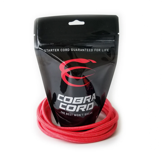 COBRA - SNOWMOBILE PULL CORD - RED - COBRA-CORD-RED