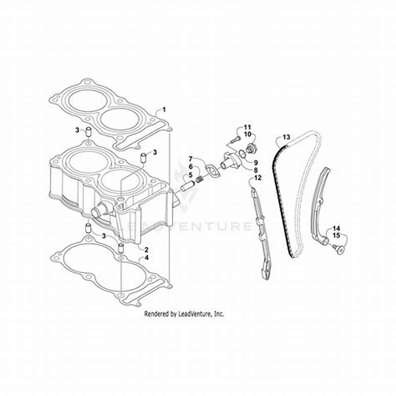 Arctic Cat OEM 3303-503 Guide,comp Cam Chain genuine replacement part