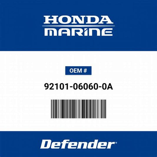 Powersports 92101-060600A Bolt Hex 6X60 genuine replacement part
