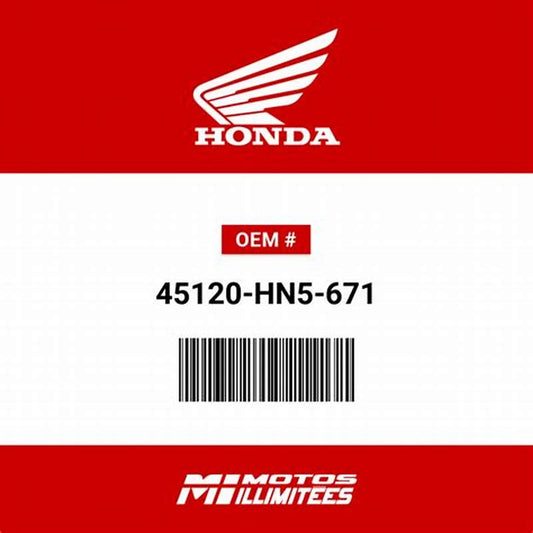 Honda OEM 45120-HN5-671 Back Plate Comp L genuine replacement part