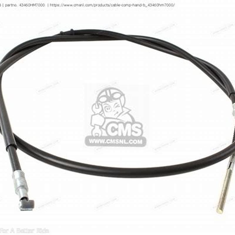 Honda OEM 43460-HN7-000 Cable Comp Hand B genuine replacement part