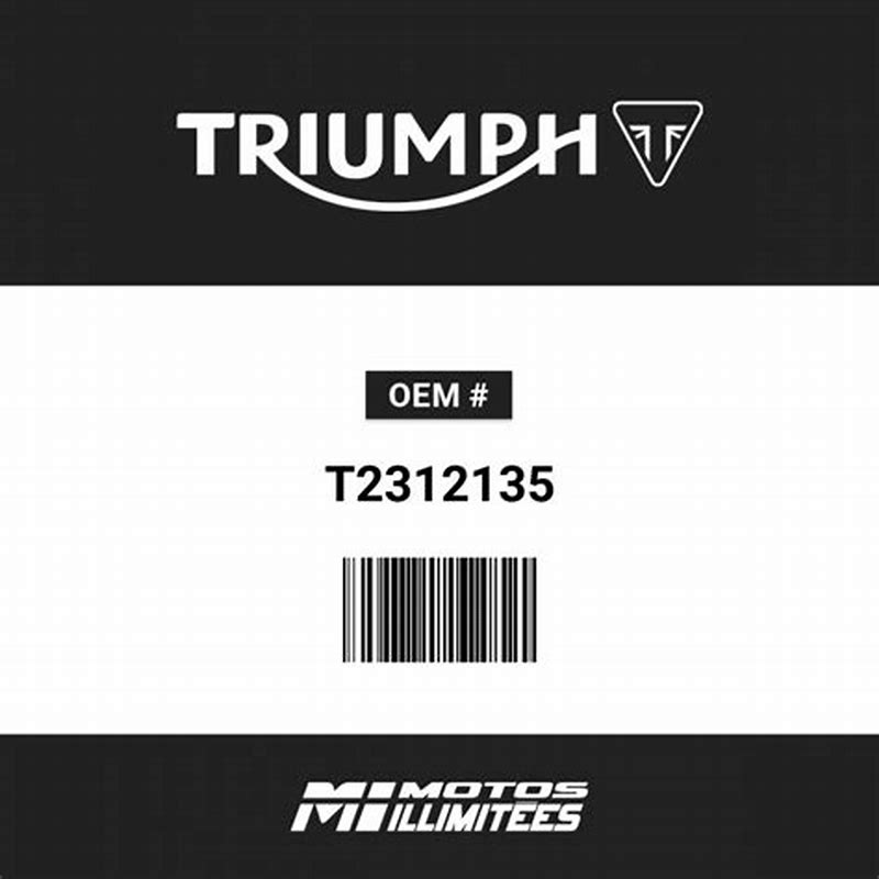 Triumph OEM T2312135 Cover, Airbox, genuine replacement part