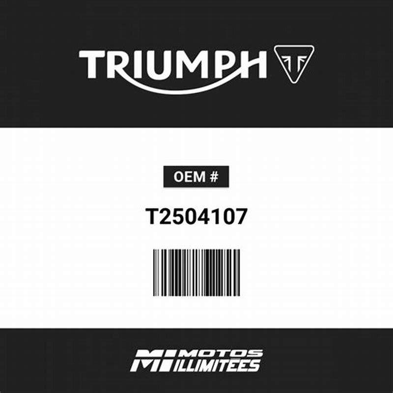 Triumph OEM T2504107 Cap,spark Plug genuine replacement part