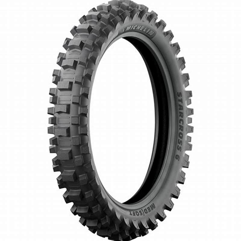 Michelin 0313-0911 110/100-18 64M Starcross 6 Medium Soft Rear genuine replacement part