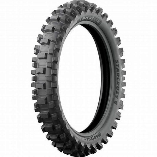 Michelin 0313-0911 110/100-18 64M Starcross 6 Medium Soft Rear genuine replacement part