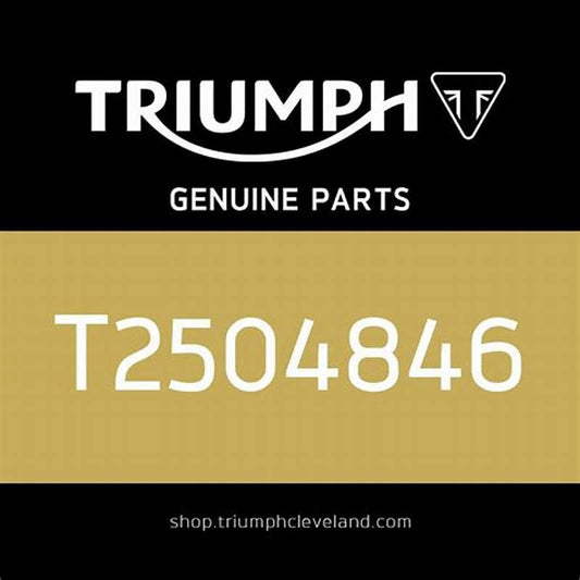 Triumph OEM T2504846 KIT,CLIP,M5 Scr genuine replacement part
