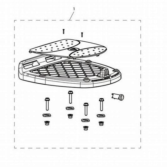 Triumph OEM A9500911 Mounting Kit, T genuine replacement part